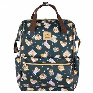 Waterproof Shiba Inu Large Opening Backpack